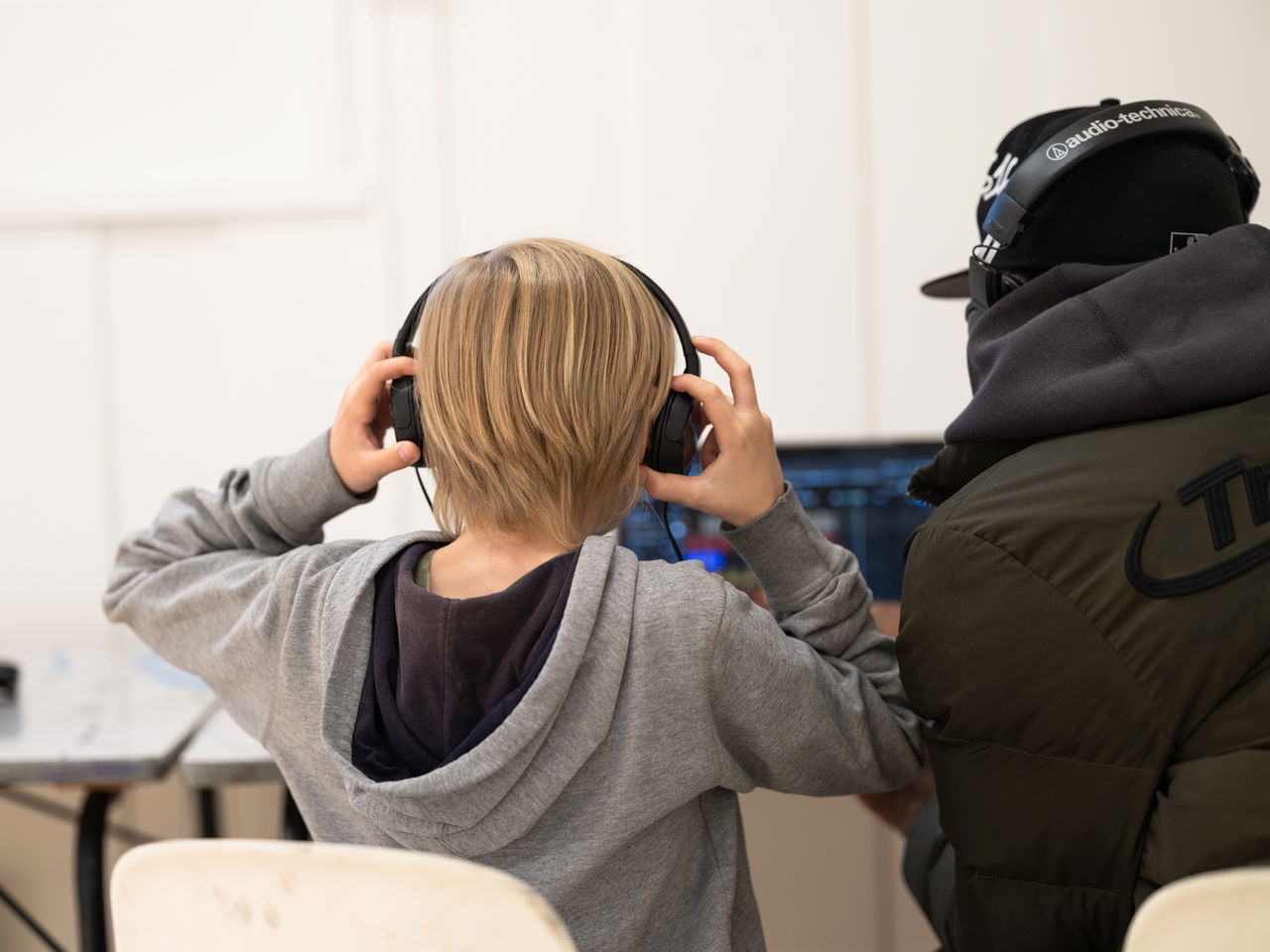From the week of workshops with Goldsmiths Alchemy. Photo: Helle Navratil.