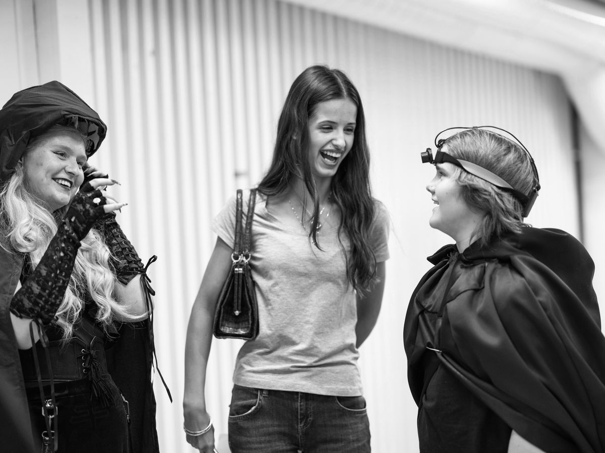 From the week of workshops with Goldsmiths Alchemy. Photo: Helle Navratil.