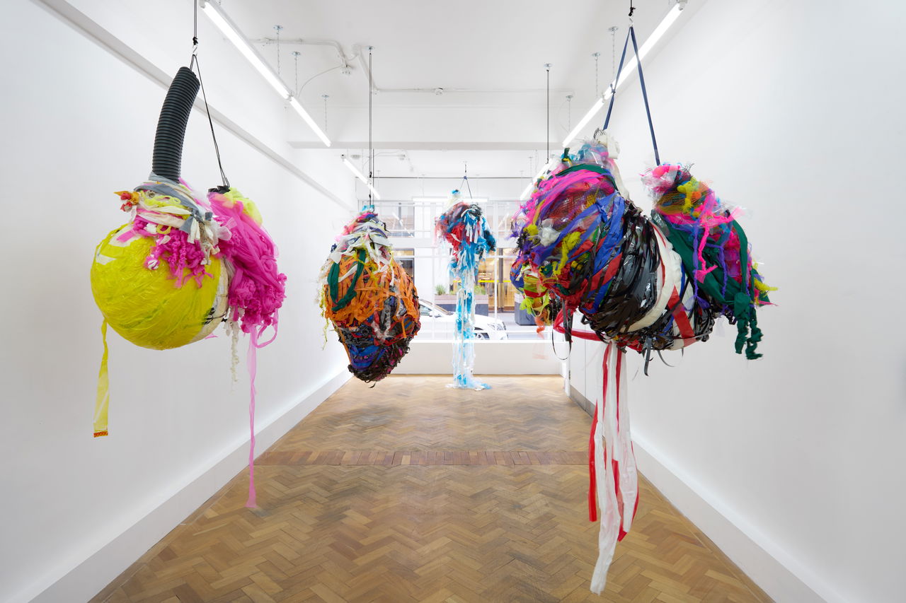 Installation view of Nnena Kalu, Nnena Kalu at Arcadia Missa, London. Photo courtesy: The Artist and Arcadia Missa, London. Photo: Tom Carter.