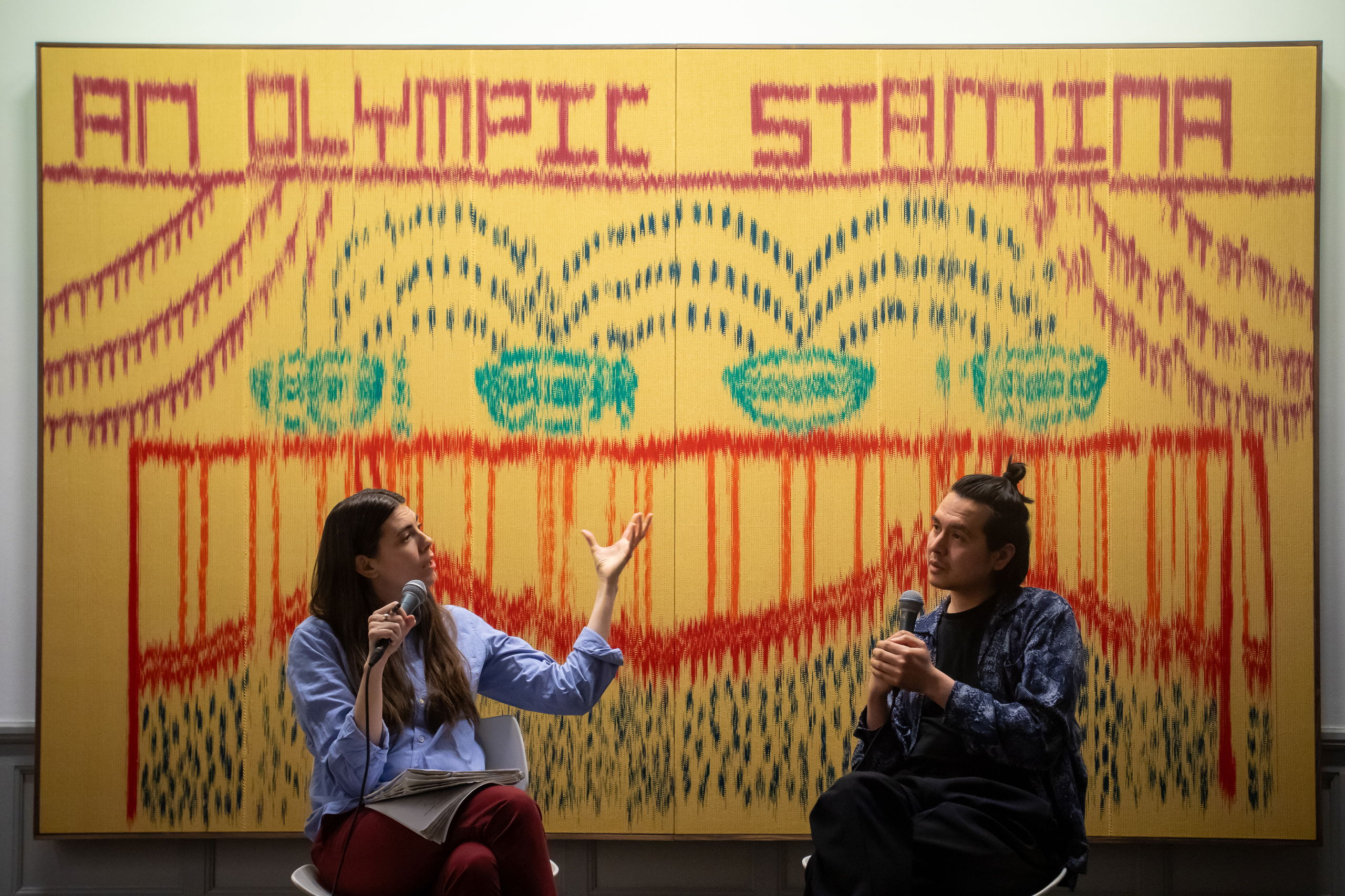 Mark Corfield-Moore In Conversation. Photo: Carlos Juica