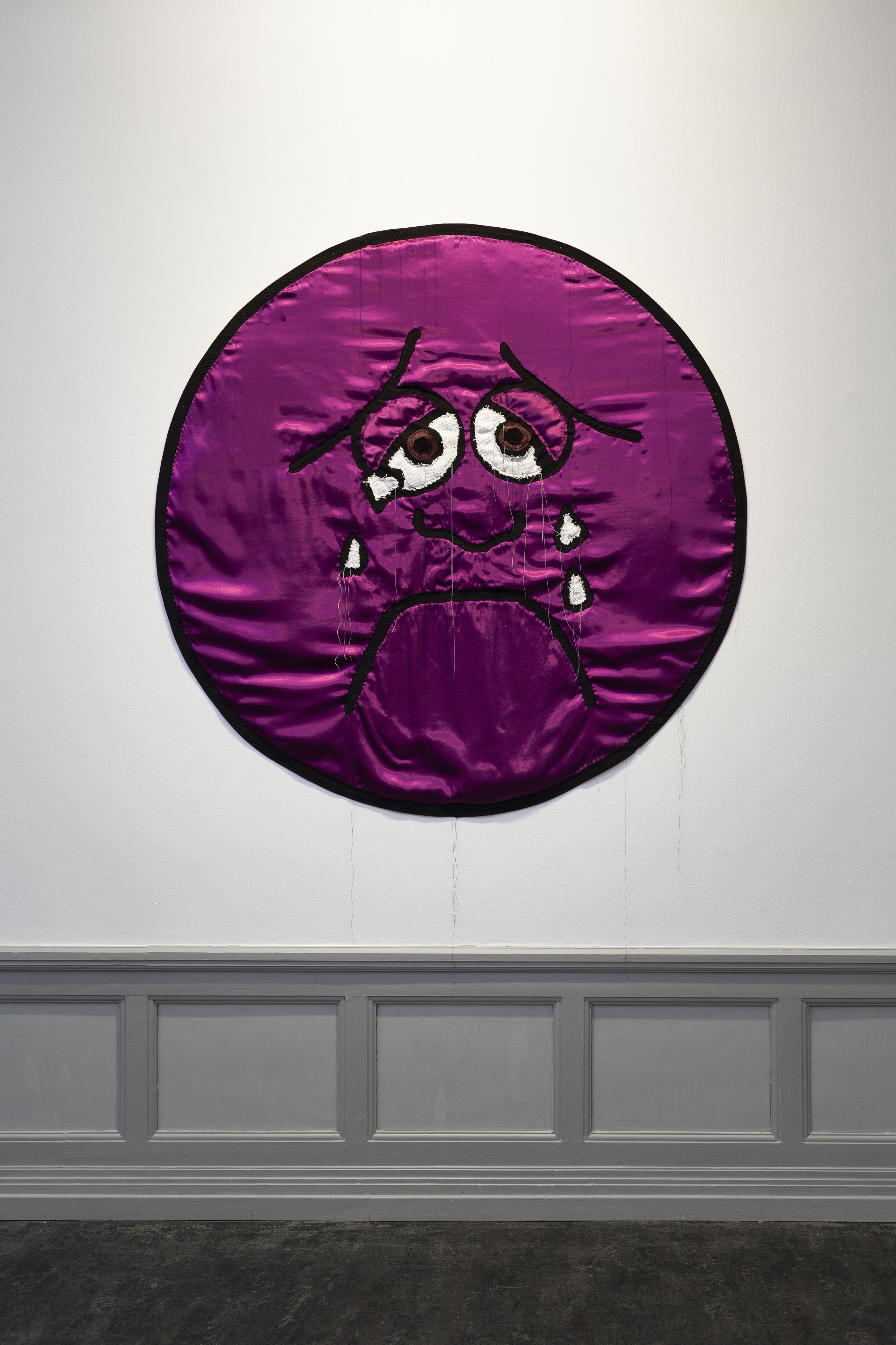 Amanda Ross-Ho, Untitled Crisis Actor (This pain is UNBEARABLE overwhelming We will not want to move. We will be in tears this is our breaking point) (2018)