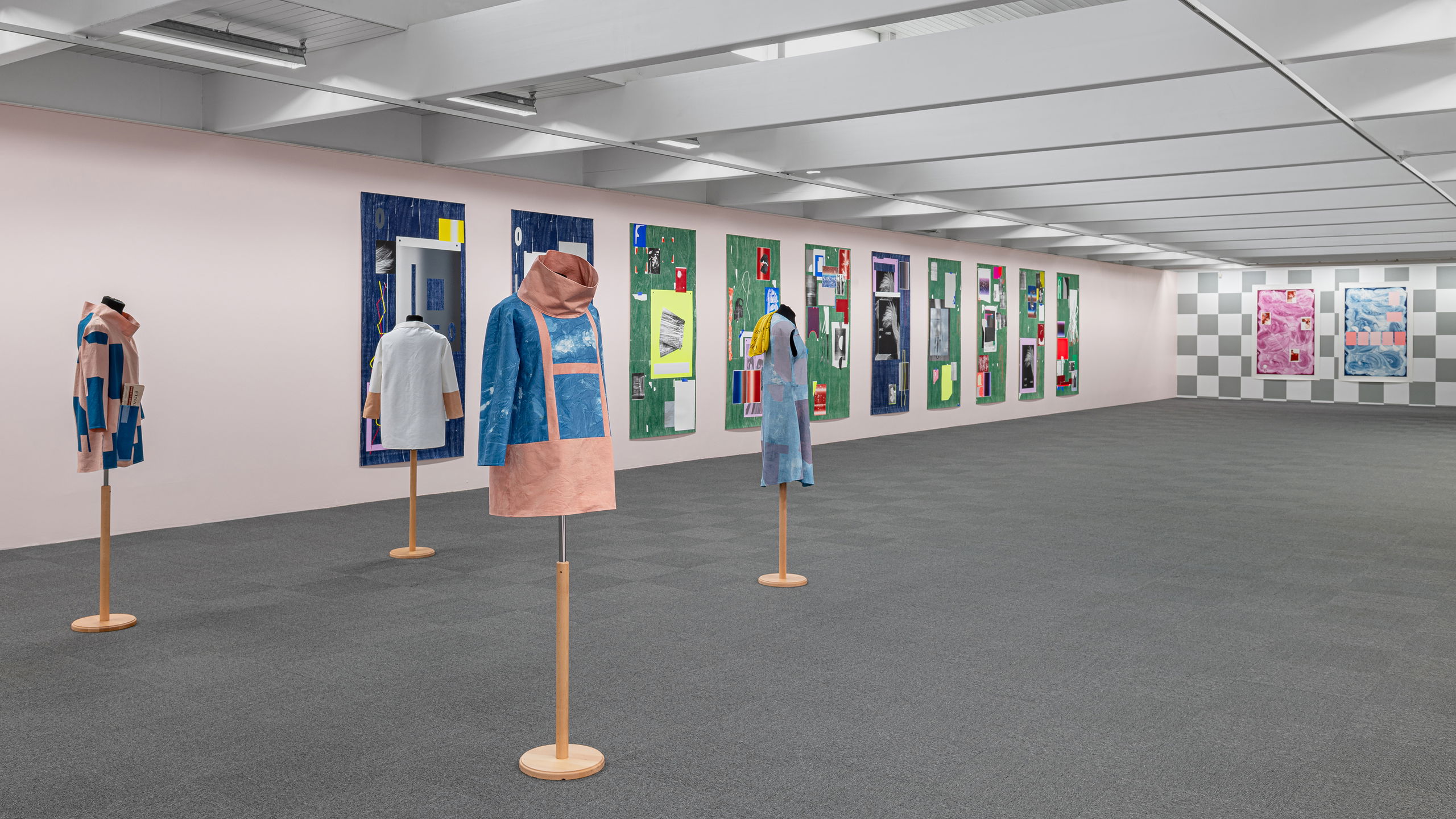 Ciara Phillips, Whatever happened to that bridge we crossed? (2019), installation view. Photo: Erik Sæter Jørgensen.