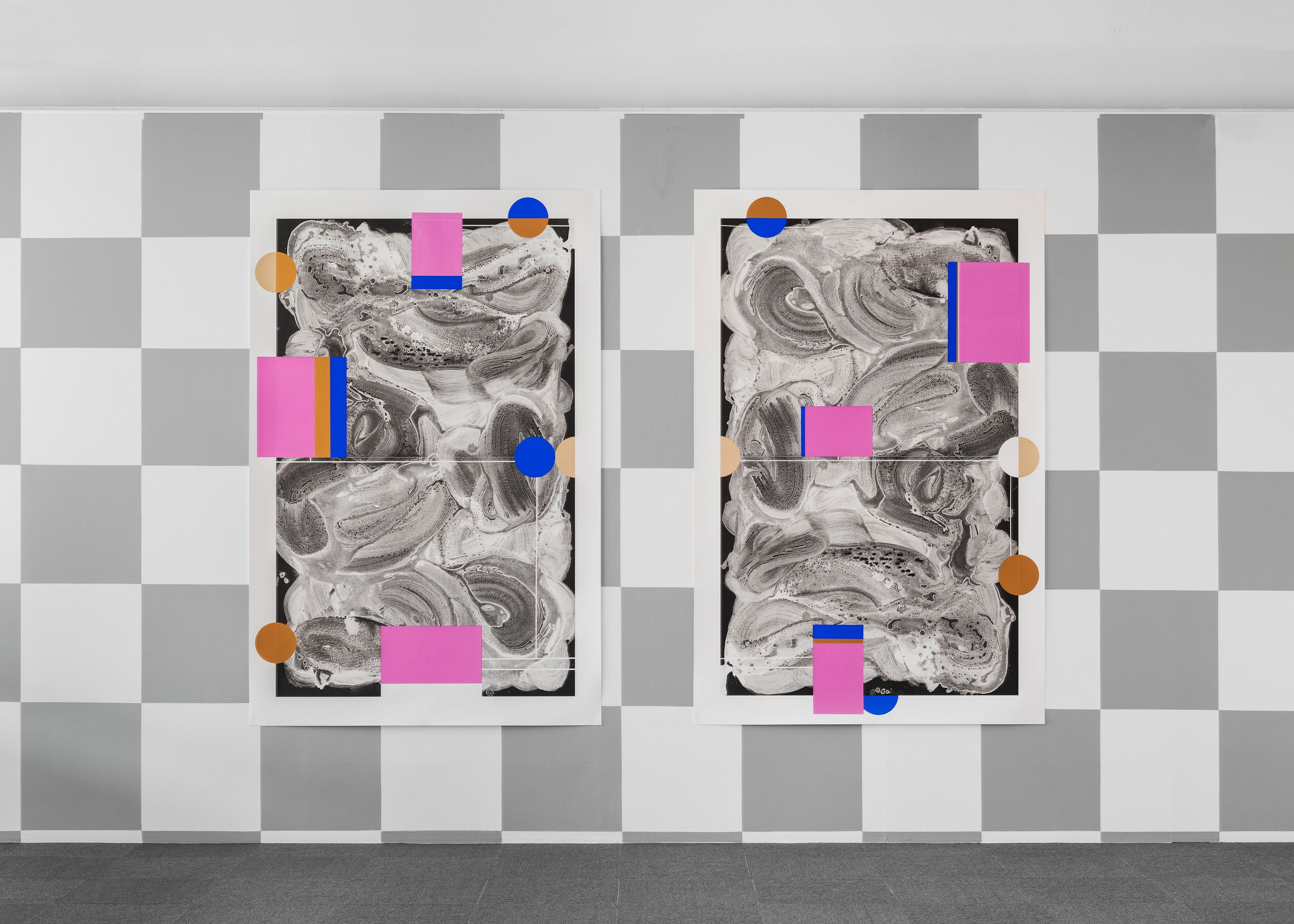 Ciara Phillips, Whatever happened to that bridge we crossed? (2019), installation view. Photo: Erik Sæter Jørgensen.