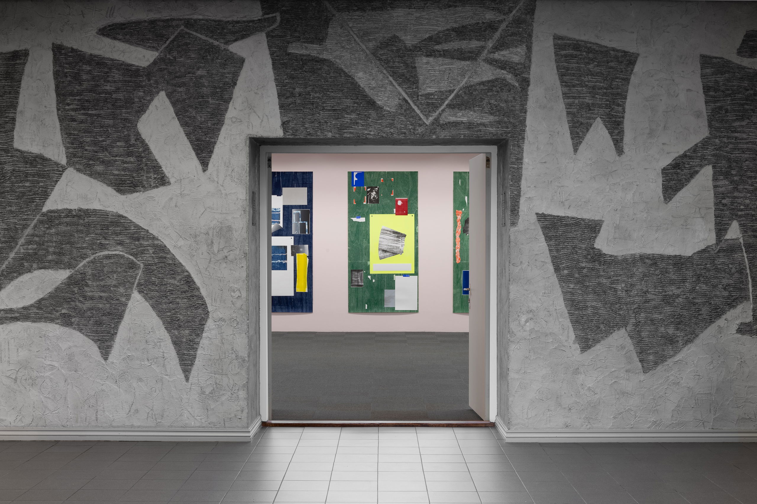 Ciara Phillips, Whatever happened to that bridge we crossed? (2019), installation view. Photo: Erik Sæter Jørgensen.
