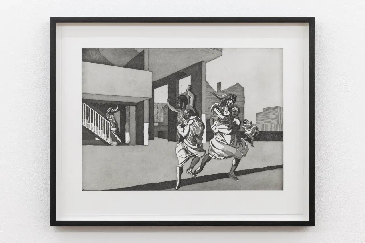 Hannah Quinlan & Rosie Hastings, Bleak House (2023), installasjonsoversikt. Foto: Erik Sæter Jørgensen