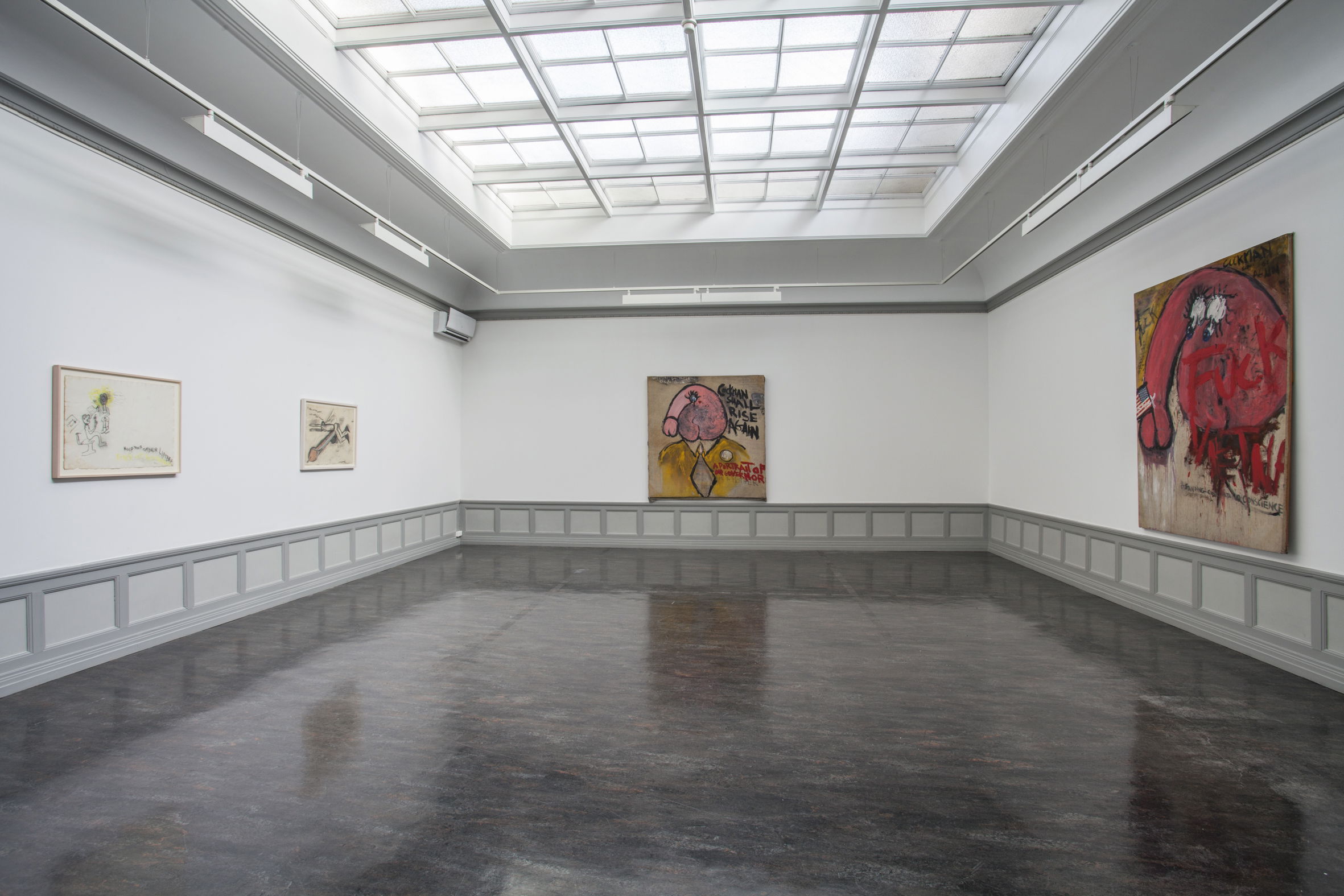 Copy of 1 Installation view Judith Bernstein Kunsthall Stavanger 2016 Foto Maya Økland