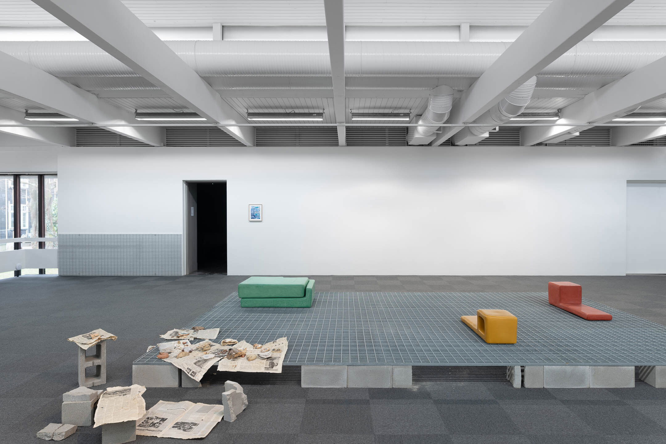 Jumana Manna, Break, Take, Erase, Tally (2025), installasjonsoversikt. Foto: Erik Sæter Jørgensen