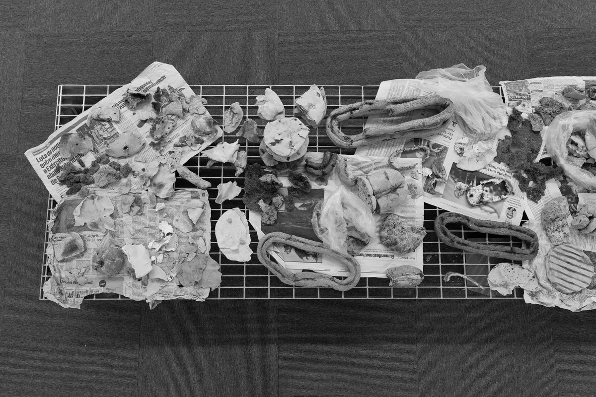 Jumana Manna, Break, Take, Erase, Tally (2024) installation view. Photo: Erik Sæter Jørgensen.