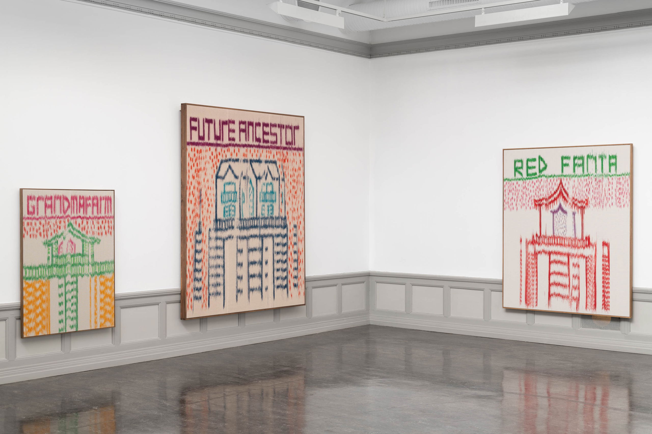 Mark Corfield-Moore, We Speak Chicken (2024), installasjonsoversikt. Foto: Erik Sæter Jørgensen.