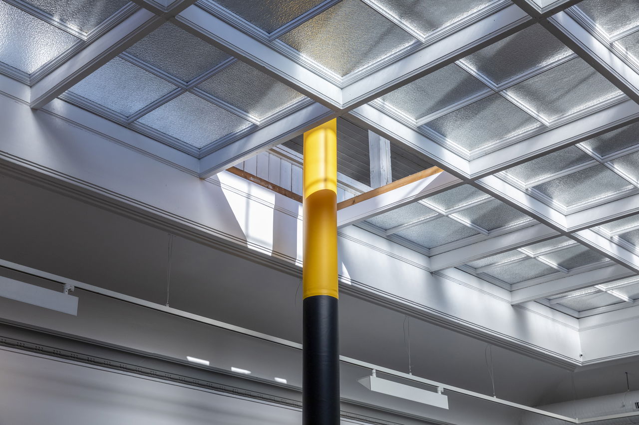 Marte Eknæs, Air Conditions (2020), installasjonsoversikt. Foto: Oddbjørn Erland Aarstad.