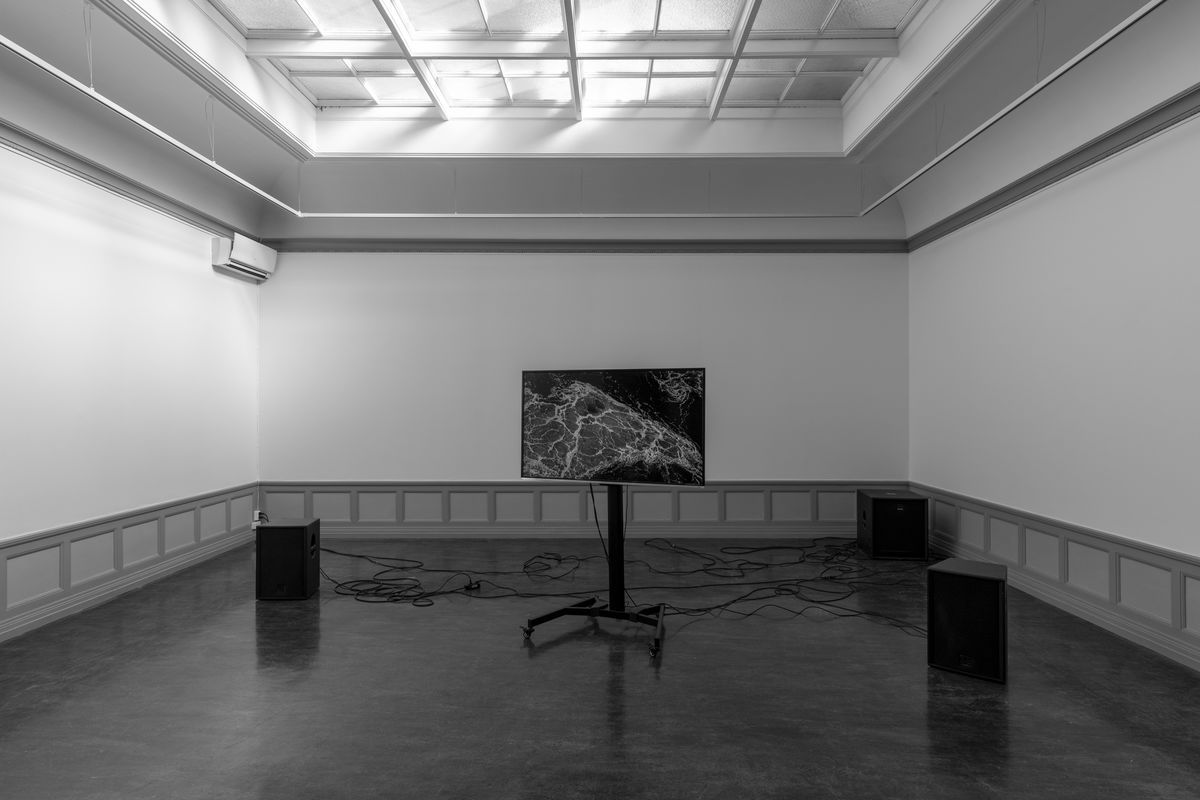 Marte Eknæs, Air Conditions (2020), installasjonsoversikt. Foto: Oddbjørn Erland Aarstad.