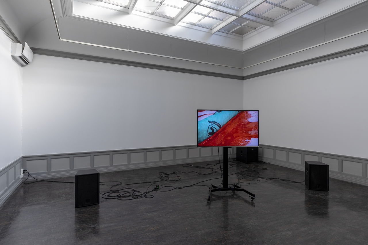 Marte Eknæs, Air Conditions (2020), installasjonsoversikt. Foto: Oddbjørn Erland Aarstad.