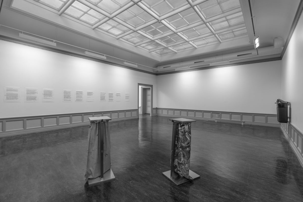 Marte Eknæs, Air Conditions (2020), installasjonsoversikt. Foto: Oddbjørn Erland Aarstad.