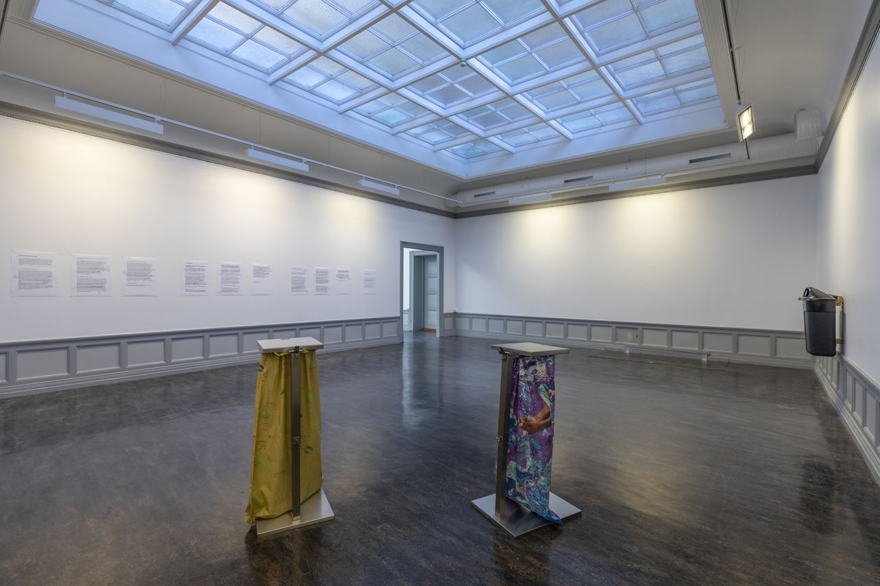 Marte Eknæs, Air Conditions (2020), installasjonsoversikt. Foto: Oddbjørn Erland Aarstad.