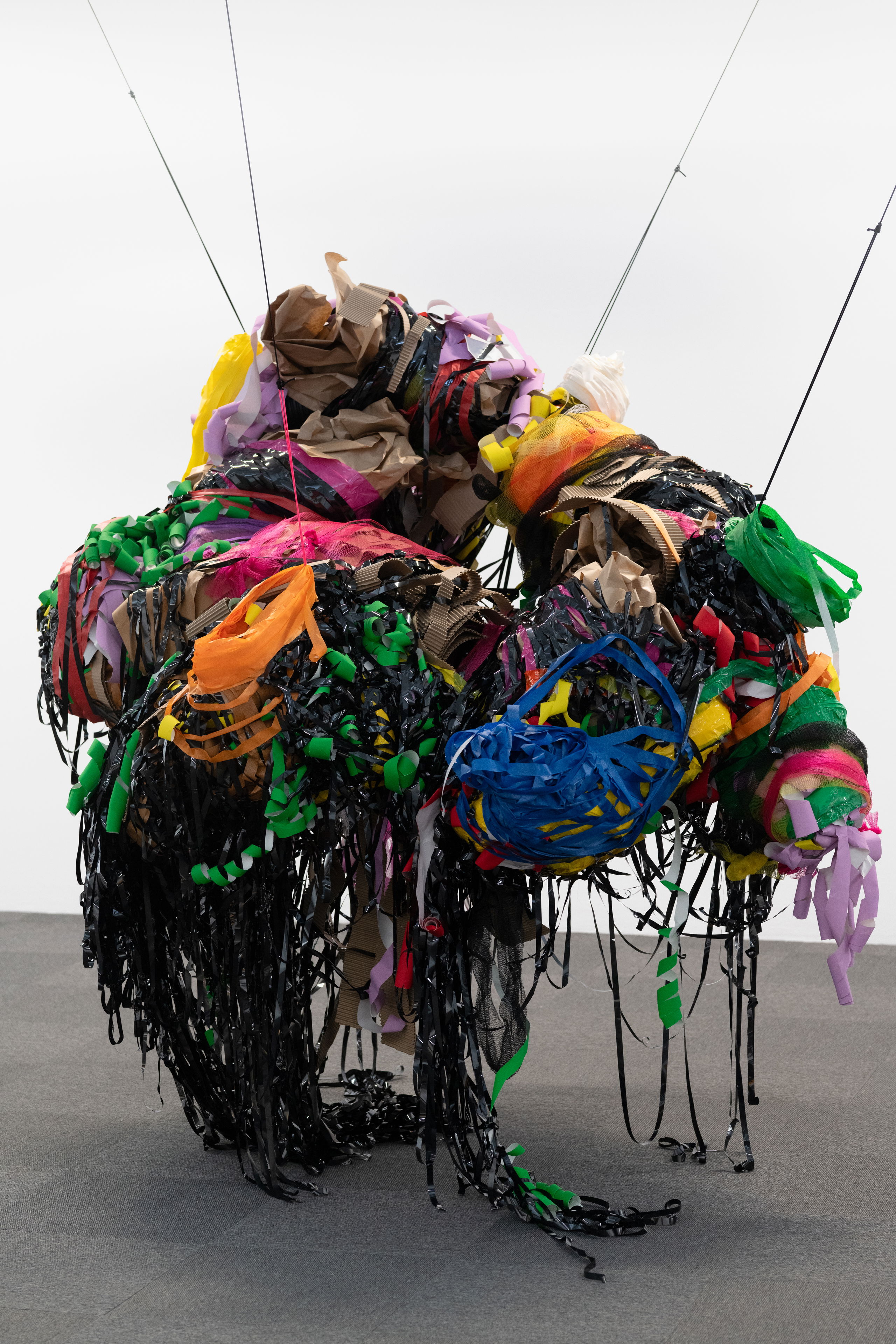 Nnena Kalu, Creations of Care (2025), installation view. Photo: Erik Sæter Jørgensen / Kunsthall Stavanger.