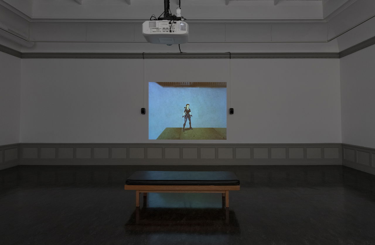 Peggy Ahwash, Vision Machines (2022), installation view. Photo: Erik Sæter Jørgensen.
