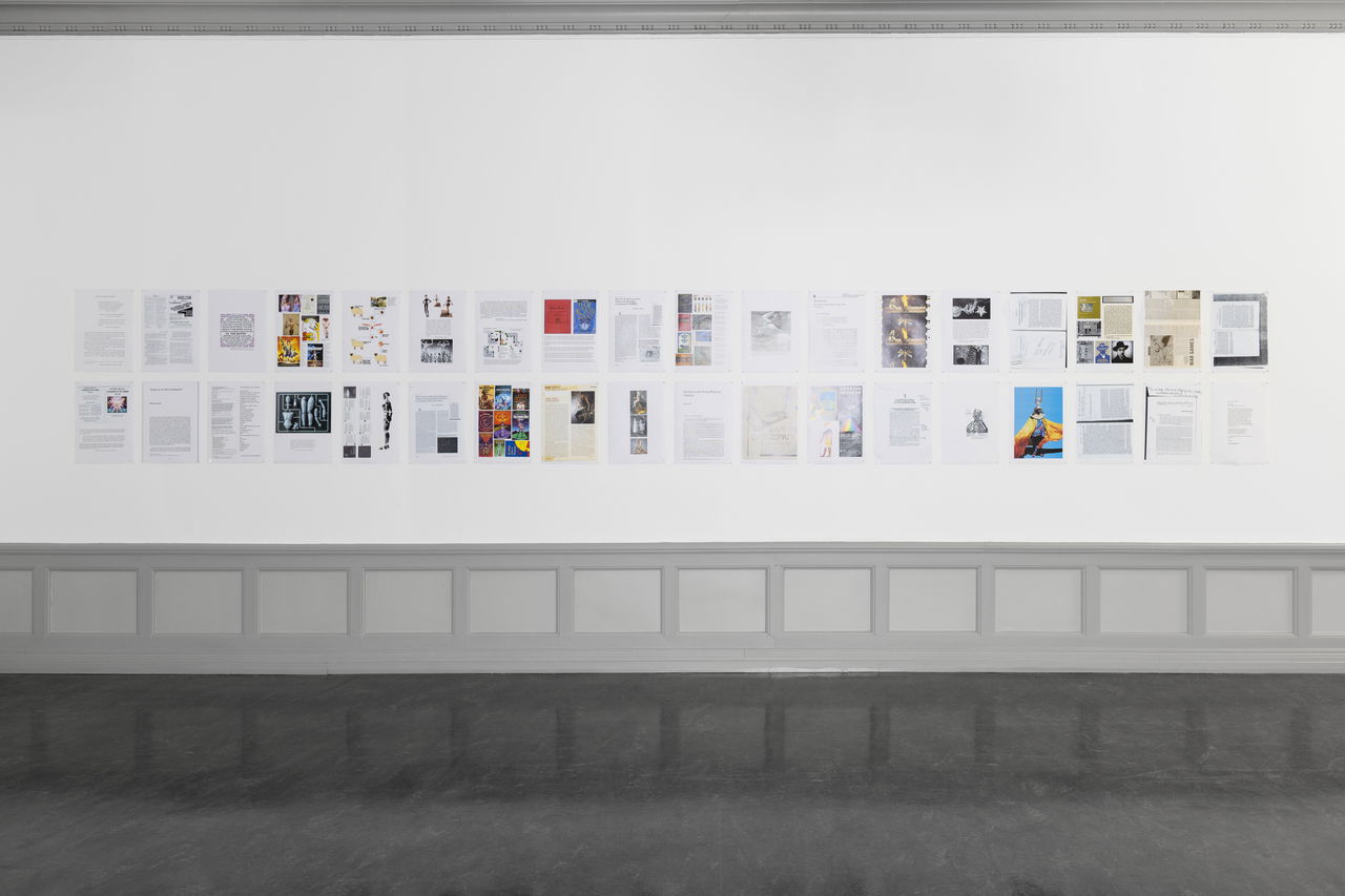Peggy Ahwash, Vision Machines (2022), installation view. Photo: Erik Sæter Jørgensen.