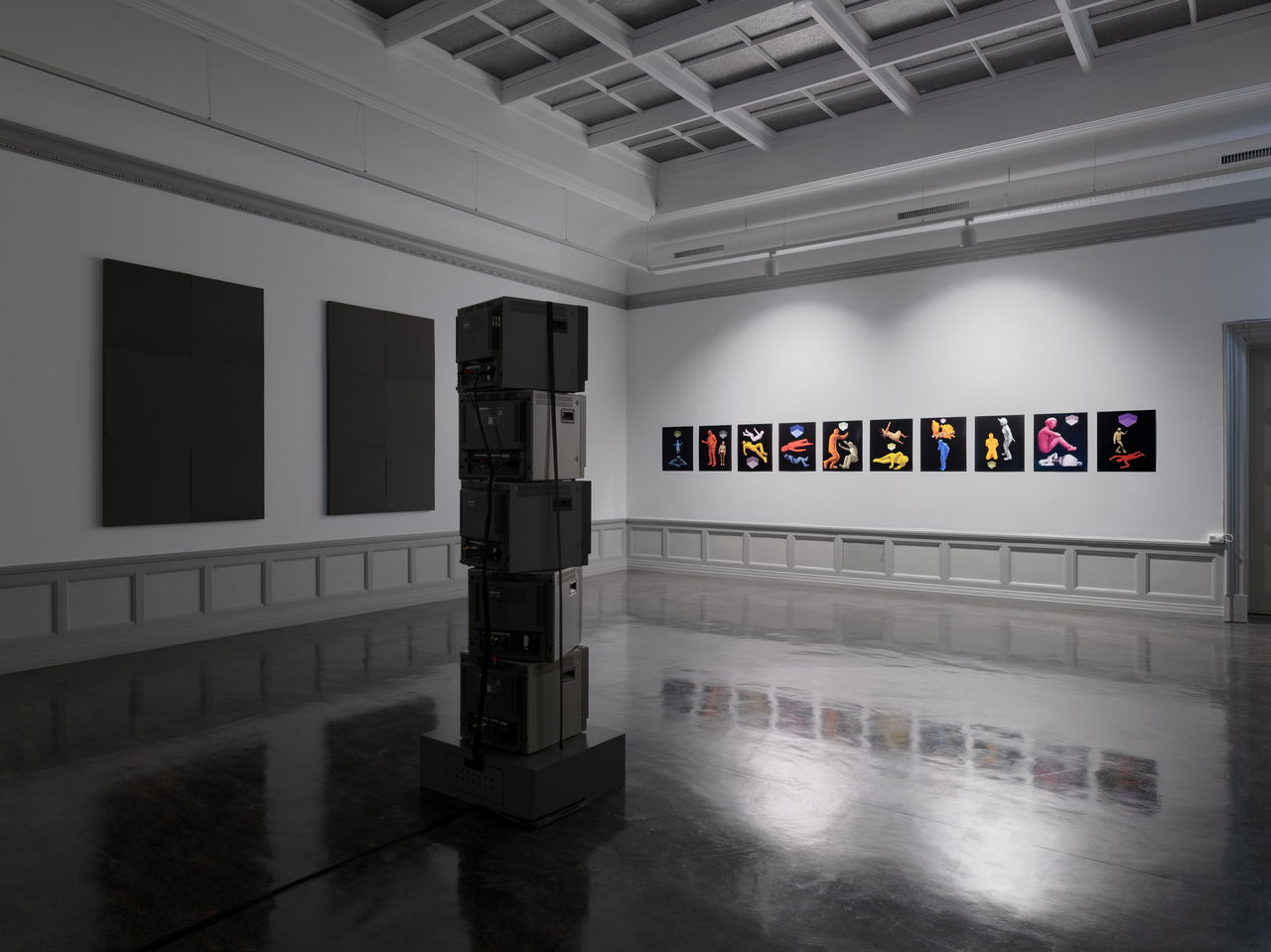 Peggy Ahwash, Vision Machines (2022), installation view. Photo: Erik Sæter Jørgensen.