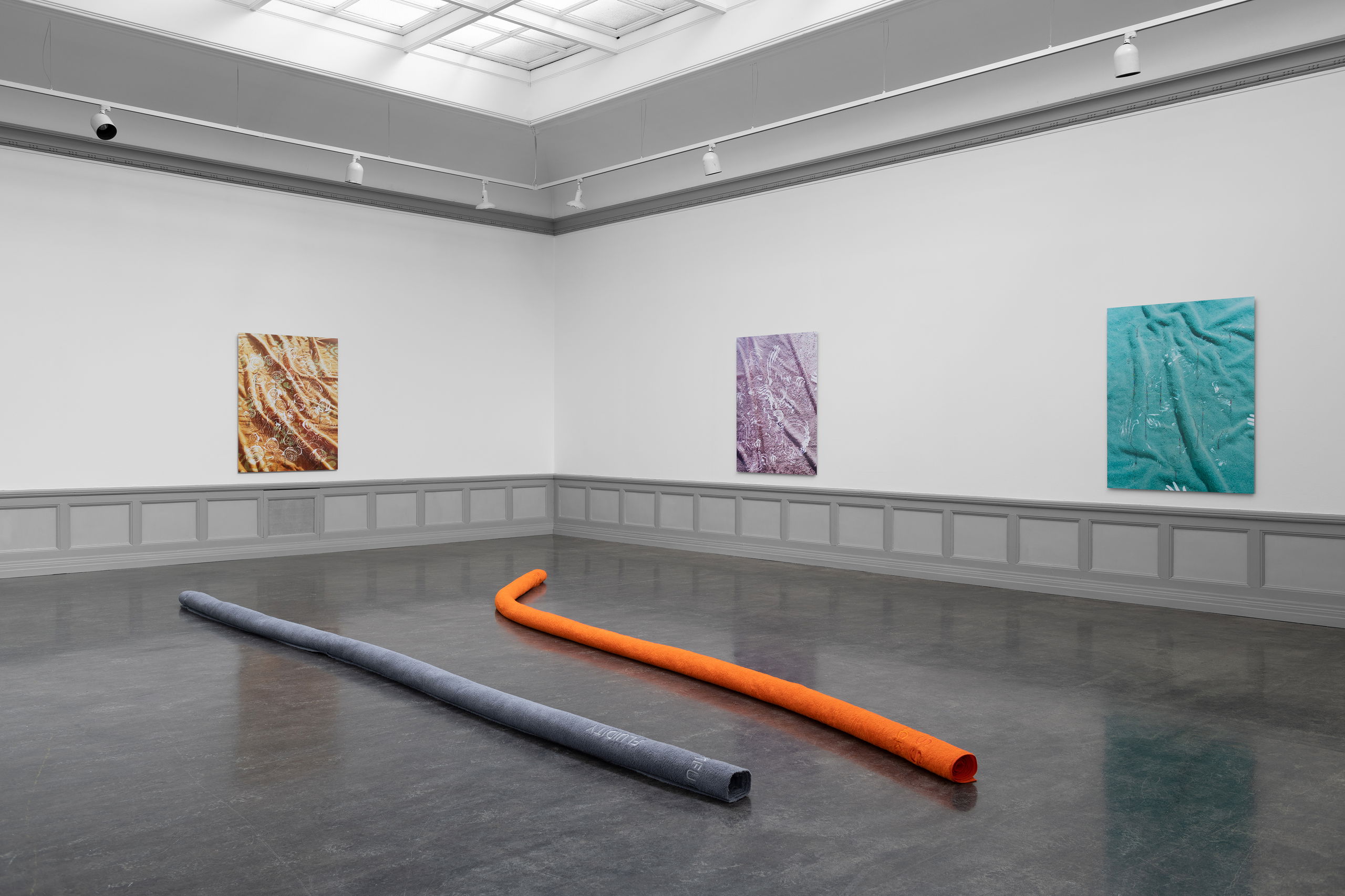 Sandra Vaka, Suge (2019), installasjonsoversikt. Foto: Erik Sæter Jørgensen.