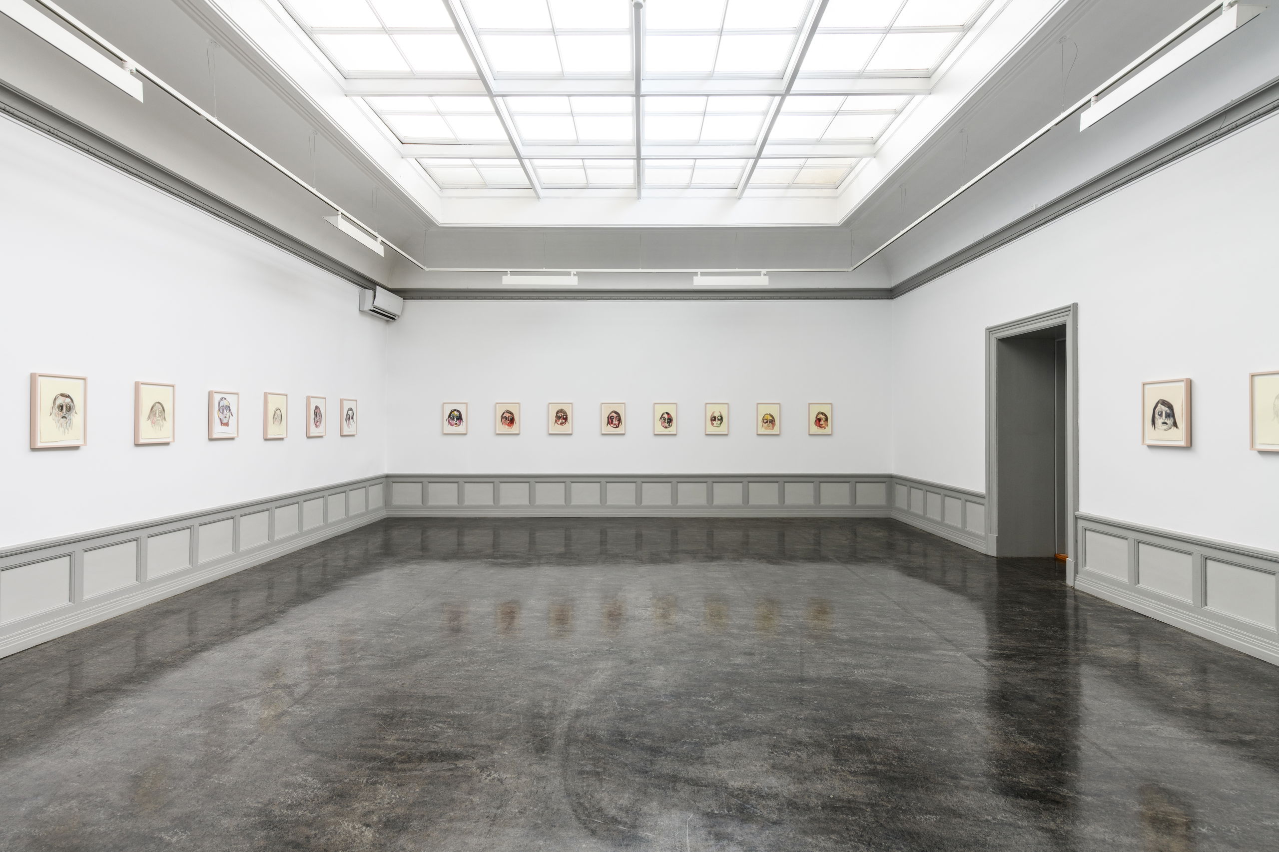 Vanessa Baird, Here we are again, happy as can be, all good pals and jolly good company (2021), installation view. Photo: Kunsthall Stavanger / Markus Johansson (Bitmap).