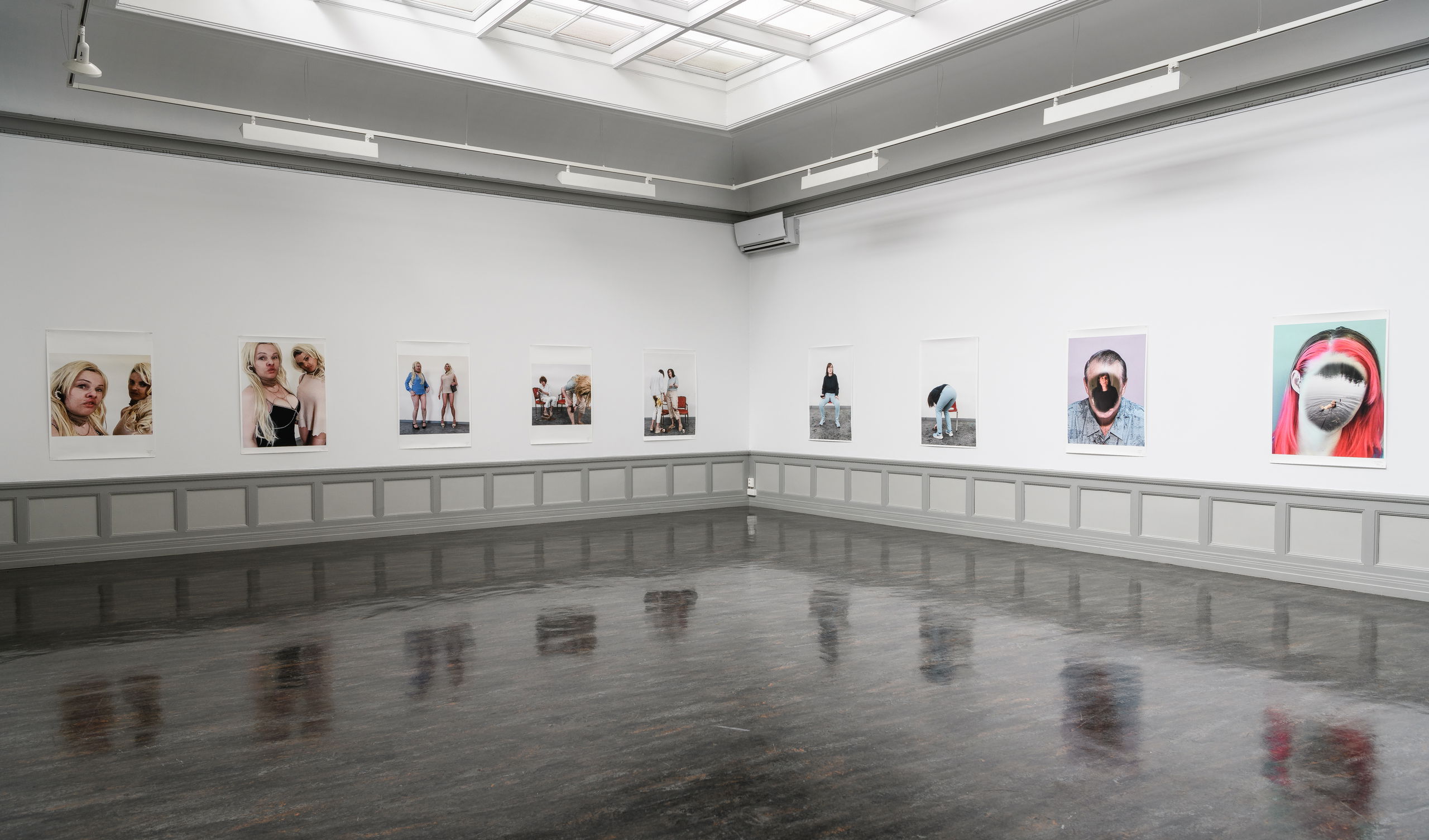 Vanessa Baird, Here we are again, happy as can be, all good pals and jolly good company (2021), installation view. Photo: Kunsthall Stavanger / Markus Johansson (Bitmap).