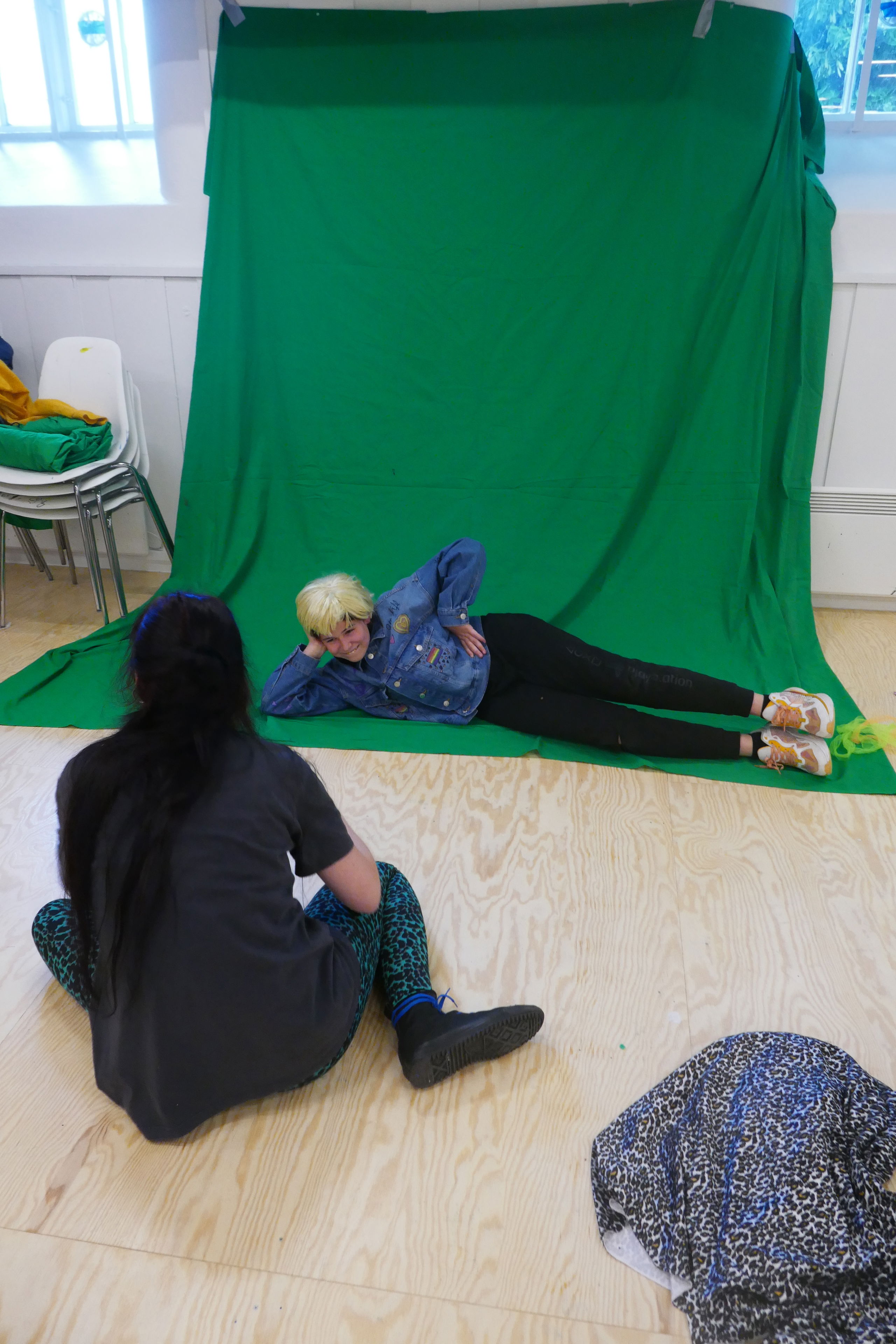 From first Sharing is Caring workshop with Walk of Shame. Photo: Kunsthall Stavanger.